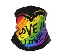 Hombre Mujer Bandana Orgullo LGBT El Amor Es Amor Sombreros Elástico Polainas De Cuello Protección Solar Pañuelo De Cabeza para Verano Yoga Senderismo