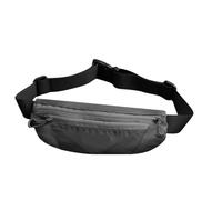 Hombre/Mujer Corriendo Deportes cinturón Wasit Pack Bolsillos maratón Bolsa for Trotar al Aire Libre Ciclismo teléfono riñoneras Impermeable para Viajes, Correr(Gray)