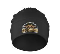 Hombre Mujer Gorro De Invierno Es Un Buen Día para Beber En Un Barco. Navegación Divertida. Invierno Sombreros Ligero Gorra De Calavera Transpirable Gorra Holgado para Deporte Ciclismo Esquí