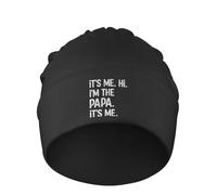 Hombre Mujer Gorro De Punto Hola, Soy Yo, Soy El Papá. Soy Yo. Regalo Divertido para El Día del Padre. Gorra Holgado Clásico Gorros Beanie Moderno Gorro De Invierno para Deporte Ciclismo Esquí