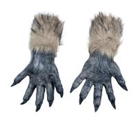Hombre Mujer Halloween Terror Hombre Lobo Grande Bad Wolf Manos Guantes Disfraz