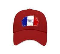 Hombre Mujer Perfil Bajo Gorra De Béisbol Vintage con Francia Bandera Nacional Gorra Dad Ajustable Lisa Copa del Mundo
