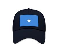 Hombre Mujer Perfil Bajo Gorra De Béisbol Vintage con Somalia Bandera Nacional Gorra Dad Ajustable Lisa Copa del Mundo