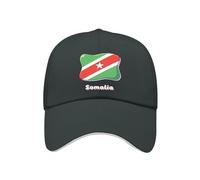 Hombre Mujer Perfil Bajo Gorra De Béisbol Vintage con Somalia Bandera Nacional Gorra Dad Ajustable Lisa Copa del Mundo