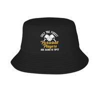Hombre Mujer Sombrero De Pescador Sólo Los Mejores Jugadores De Pickleball Nacieron En 1942 Gorro Playa Protección UV Sombrero De Sol Transpirable Gorro Pescador para Camping Playa Ciclismo