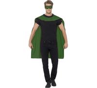 Hombre Mujer Superhéroe Capas Disfraz de Halloween Accessoey & Máscara