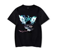 Hombre Mujer T-Shirt Solo Leveling Camiseta Cosplay Sung Jin-Woo Casual Short Sleeve Shirt