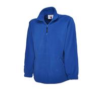 Hombre Mujer Uneek Premium Micro Vellón Media Cremallera Chaqueta 1/4 Muy Anti