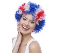 Smiffys Peluca Afro Bandera británica