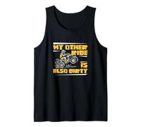 Hombre My Other Ride Is Also Dirty ATV All Terrain Vehicle Quad Fan Camiseta sin Mangas