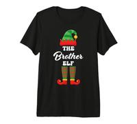 Hombre Navidad grupal de The Brother Elf Family Matching Camiseta Premium