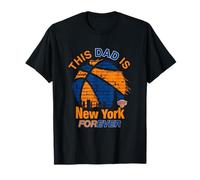 Hombre NBA Día del Padre Este papá es Nueva York para Siempre Camiseta