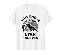 Hombre NBA Father's Day This Dad Is Utah Jazz Forever Camiseta