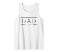 Hombre New Dad 2027 Daddy 2027 Father 2027 Dad EST. 2027 Camiseta sin Mangas