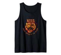 Hombre NILS - Bonito nombre de niño con tigre: Sólo quiere jugar Camiseta sin Mangas