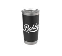 Hombre niño Idea de regalo divertido humor nombre para Bobby Vaso térmico de acero inoxidable de doble pared
