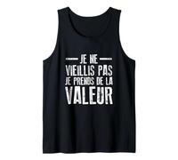 Hombre No envejecer Estoy Tomando Valor Camiseta sin Mangas