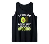 Hombre No Puedes Hacer Felices a Todos No Eres un Aguacate Camiseta sin Mangas