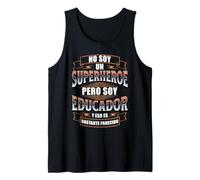 Hombre NO Soy SUPERHÉROE Pero Soy EDUCADOR Camiseta sin Mangas
