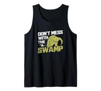 Hombre No te metas con el pantano para Cazar cocodrilos Camiseta sin Mangas