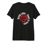Hombre Nombre Divertido de Keep Calm Axel is Here, diseño de Grunge Rose Camiseta Premium