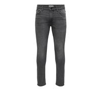 Hombre O&S Slim Fit Vaqueros Pantalón Básico Lavad Piedra Denim Pant ONSLOOM NUE