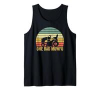 Hombre One Bad Mowfo, Divertido para el Cuidado del césped, Cortar el césped para el Día del Padre Camiseta sin Mangas
