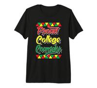 Hombre Orgulloso Consejero Universitario del Mes de la Historia Negra Orgullo Camiseta Premium