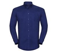 Hombre Oxfordhemd Camisa Manga Larga Bolsillo Interior Fácil Cuidado Regular S-