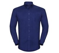 Hombre Oxfordhemd Camisa Manga Larga Bolsillo Interior Fácil Cuidado Regular S-