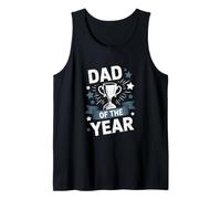Hombre Padre del Año Premio Padre, Papa, Trofeo, Star Father's Da Camiseta sin Mangas
