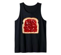 Hombre Pan con Mermelada Tostada Gluten Camiseta sin Mangas