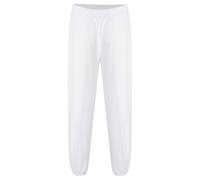 Hombre Pantalón Deporte Largo Hombres Streetwear Verano Tai Chi Blanco XL