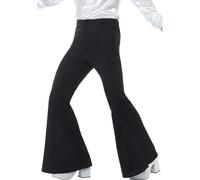 Hombre Pantalones Acampanados Disfraz 60s 70s Retro Fiesta Disco Hippie Adulto
