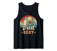 Hombre Papa 2027 Futuro Padre Vintage Camiseta sin Mangas