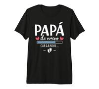 Hombre Papá De Nuevo 2027 Anuncio De Embarazo Papá por Segunda Vez Camiseta Premium