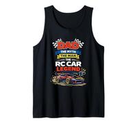 Hombre Papá El Mito El Hombre El Coche RC Leyenda Diseño Camiseta sin Mangas