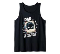 Hombre PAPÁ EL PRIMER HÉROE DE MI SUPER HISTORIA Camiseta sin Mangas