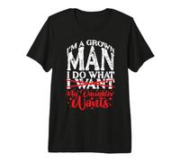 Hombre Papá Gracioso, papá, Hombre Maduro, Haz lo Que quiera Camiseta Premium