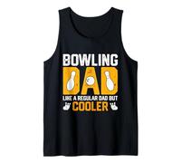 Hombre Papá Jugando a los Bolos como un Padre Normal, Pero más Divertido Camiseta sin Mangas