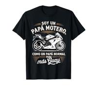 Hombre Papá motero - El mejor del mundo entero Día del Padre Camiseta