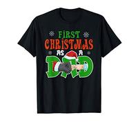 Hombre Papá Noel La primera Navidad como regalo de papá Camiseta