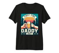 Hombre Papá por Primera Vez 2027, Pronto será Nuevo Futuro papá Camiseta Premium