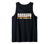 Hombre Papasito Retro Bear Pride, Divertido diseño Vintage Latino Gay Camiseta sin Mangas