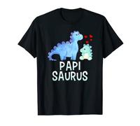 Hombre Papisaurus Funny Dinosaur Spanish Baby Shower para papá Camiseta