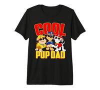 Hombre Paw Patrol Father's Day Cool Pup Dad Camiseta Premium