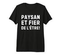 Hombre Paysan Et Fier De L'être Pour Les Agriculteurs Engagés Camiseta Premium