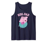 Hombre Peppa Pig Daddy Pig Girl Dad Camiseta sin Mangas