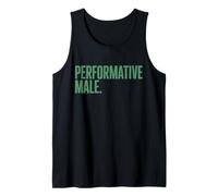 Hombre performativo Amante del Matcha Gen Z Meme Alpha Gen Camiseta sin Mangas