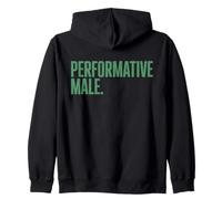 Hombre performativo Amante del Matcha Gen Z Meme Alpha Gen Sudadera con Capucha